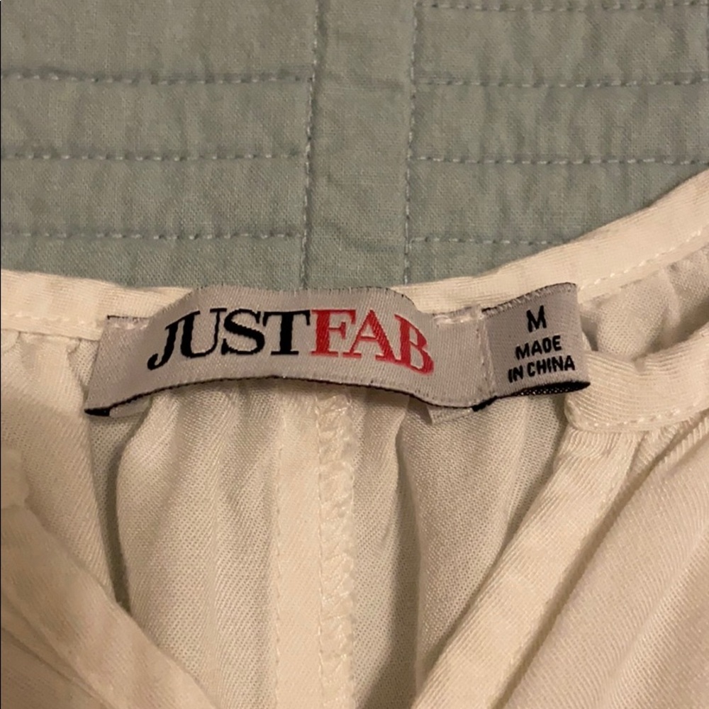 😎 3 for $10‼️ JustFab blouse. Sz M - Picture 2 of 6